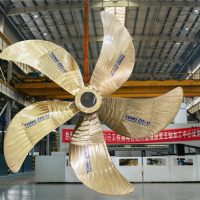 全球首台套超大型高精密螺旋桨加工中心投入使用